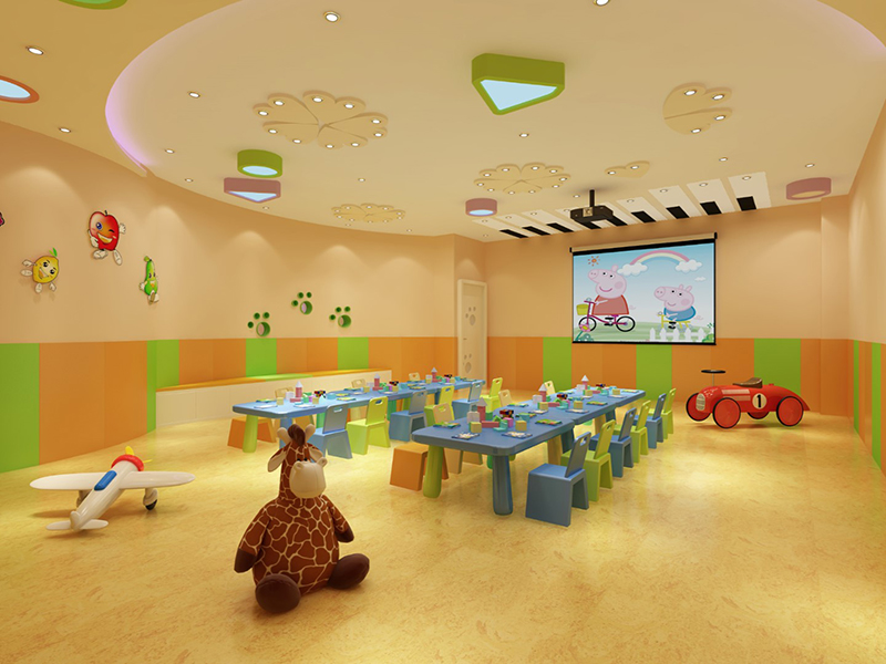 運(yùn)動寶貝幼兒園裝修設(shè)計風(fēng)格