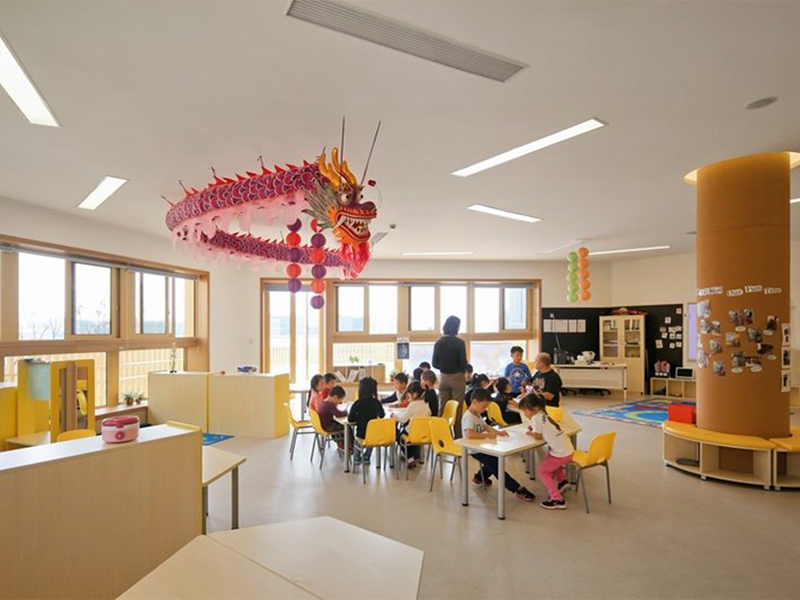 華東師范大學(xué)附屬雙語幼兒園裝修設(shè)計實景案例